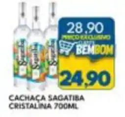 Rancho Bom Supermercados Cachaça Sagatiba Cristalina oferta