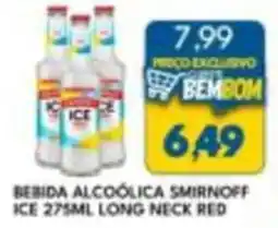 Rancho Bom Supermercados Bebida alcoólica smirnoff ice oferta