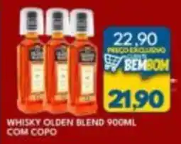 Rancho Bom Supermercados Whisky olden blend oferta