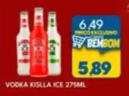 Rancho Bom Supermercados vodka kislla ice oferta