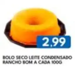 Rancho Bom Supermercados Bolo seco leite condensado rancho bom oferta