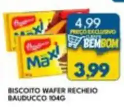 Rancho Bom Supermercados Biscoito wafer recheio oferta