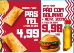 Rancho Bom Supermercados pão com bolinho oferta