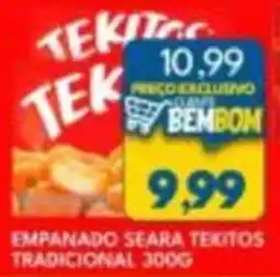 Rancho Bom Supermercados empanado seara tekitos tradicional oferta