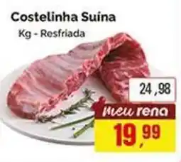 Supermercados Rena Costelinha Suina oferta