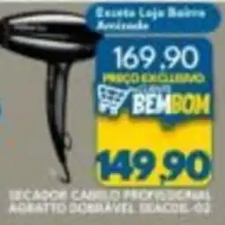 Rancho Bom Supermercados secador cabo profissional oferta