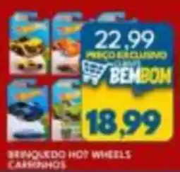 Rancho Bom Supermercados brinquedo hot wheels carbonhos oferta