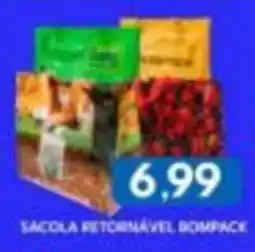 Rancho Bom Supermercados sacola retornável bompack oferta