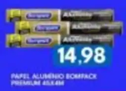 Rancho Bom Supermercados Papel alumínio bompack premium oferta