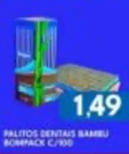Rancho Bom Supermercados palitos dentais bambu oferta