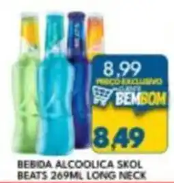 Rancho Bom Supermercados Bebida alcoolica skol beats oferta