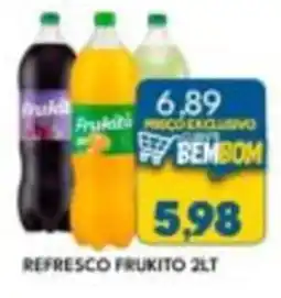Rancho Bom Supermercados refresco frukito oferta