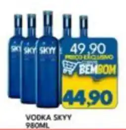 Rancho Bom Supermercados Vodka skyy oferta