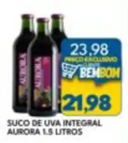 Rancho Bom Supermercados Suco de uva integral aurora oferta