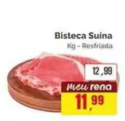 Supermercados Rena Bisteca Suina oferta