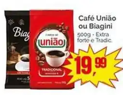 Supermercados Rena Café União ou Biagini oferta