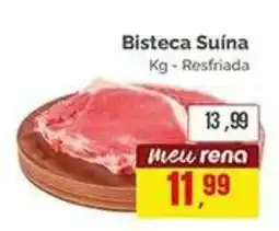 Supermercados Rena Bisteca Suína oferta