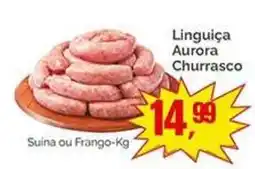 Supermercados Rena Linguiça Aurora Churrasco oferta