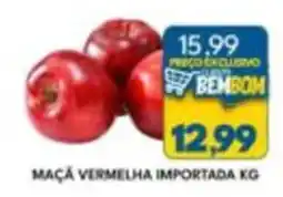 Rancho Bom Supermercados Maçã vermelha importada oferta