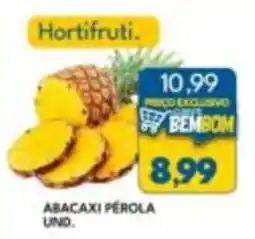 Rancho Bom Supermercados abacaxi pérola oferta