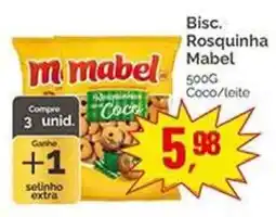Supermercados Rena Bisc. Rosquinha Mabel oferta