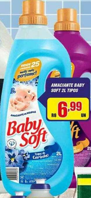 Amaciante Baby Soft