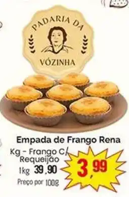 Supermercados Rena Empada de Frango Rena oferta