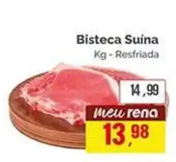 Supermercados Rena Bisteca Suina oferta