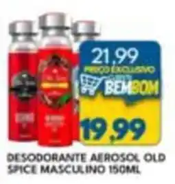Rancho Bom Supermercados Desodorante aerosol old spice masculino oferta