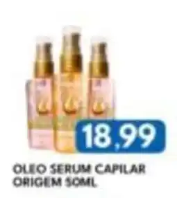 Rancho Bom Supermercados óleo serum capilar origem oferta
