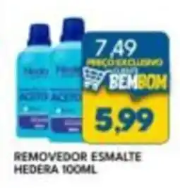 Rancho Bom Supermercados Removedor esmalte hedera oferta