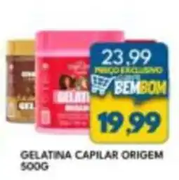 Rancho Bom Supermercados gelatina capilar origem oferta