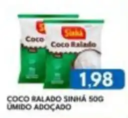 Rancho Bom Supermercados Coco ralado sinhá oferta