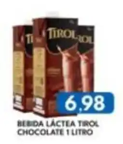 Rancho Bom Supermercados Bebida láctea tirol chocolate oferta