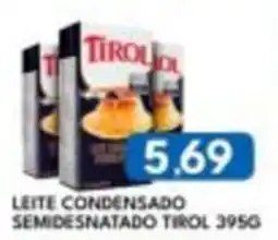 Rancho Bom Supermercados Leite condensado semidesnatado tirol oferta