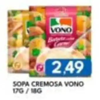 Rancho Bom Supermercados sopa cremosa vono oferta