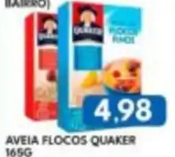 Rancho Bom Supermercados aveia flocos quaker oferta