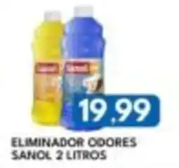 Rancho Bom Supermercados eliminador odores sanol 2 litros oferta