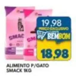 Rancho Bom Supermercados alimento p/gato smack oferta