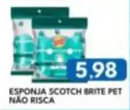 Rancho Bom Supermercados esponja scotch brite pet não riscas oferta