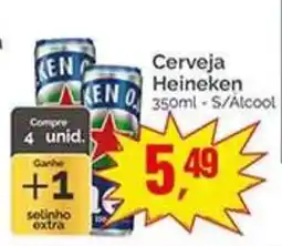 Supermercados Rena Cerveja Heineken oferta