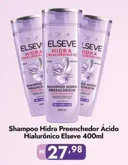 Supermercados Rondon Shampoo hidra preenchedor ácido hialurônico elseve oferta