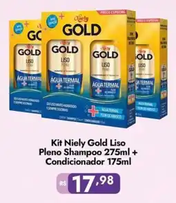 Supermercados Rondon Kit Niely Gold Liso Pleno oferta