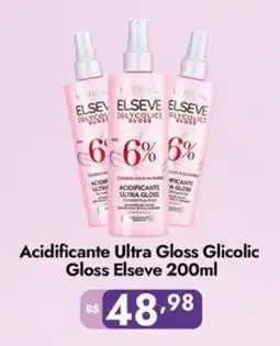 Supermercados Rondon Acidificante Ultra Gloss Glicolic Gloss Elseve oferta