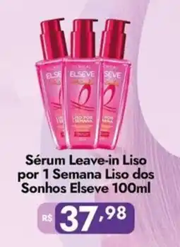 Supermercados Rondon Sérum Leave-in Liso por 1 Semana Liso dos Sonhos Elseve oferta