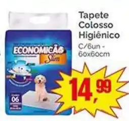Supermercados Rena Tapete Colosso Higiênico oferta