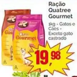 Supermercados Rena Ração Quatree Gourmet oferta