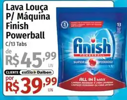 Supermercado Dalben Lava Louça P/ Máquina Finish Powerball oferta