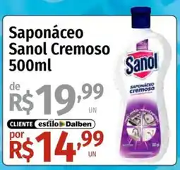 Supermercado Dalben Saponáceo Sanol Cremoso oferta