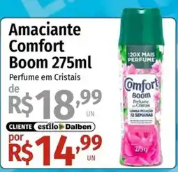 Supermercado Dalben Amaciantes comfort boom oferta